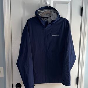 Vineyard Vines Men's Deep Blue Raincoat